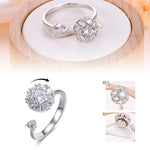 Load image into Gallery viewer, Sterling Silver Spinning Rings (Adjustable Size)
