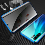 Load image into Gallery viewer, Upgraded Anti-peep Two Side Tempered Glass Magnetic  iPhone Case
