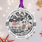 Load image into Gallery viewer, &quot;When Someone You Love Becomes a Memory&quot; - Merry Christmas Memorial Ornament

