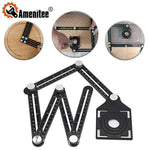 Load image into Gallery viewer, Six-Sided Aluminum Alloy Angle Measuring Tool
