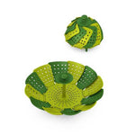 Load image into Gallery viewer, Folding Lotus Steamer Basket
