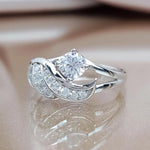 Load image into Gallery viewer, Angel's Wing Embrace Ring
