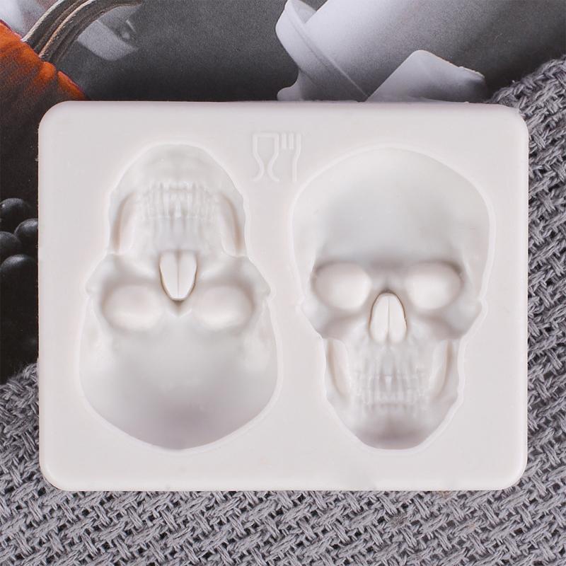 (🎃Early Halloween Promotion🎃) 3D Skull Cake Mold