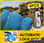Load image into Gallery viewer, Tent Automatic Lock Hook (4pcs/pack)
