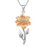 Load image into Gallery viewer, Golden Sunflower Pendant
