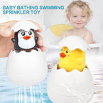 Load image into Gallery viewer, Baby bathing swimming sprinkler toy Easter Egg
