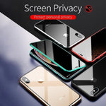 Load image into Gallery viewer, Upgraded Anti-peep Two Side Tempered Glass Magnetic  iPhone Case
