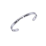 Load image into Gallery viewer, Sisters By Heart Cuff Bracelet-Inner Engraved Inspirational Cuff Bracelet Bangle
