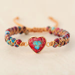 Load image into Gallery viewer, Passionate Heart Jasper Bracelet
