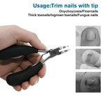 Load image into Gallery viewer, 304 stainless steel nail clipper set，Prevention of paronychia, fungal infection
