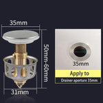 Load image into Gallery viewer, Universal wash basin bounce drain filter
