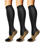 Load image into Gallery viewer, Copper Med Anti-fatigue Compression Socks
