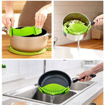 Load image into Gallery viewer, Silicone Clip on Strainer
