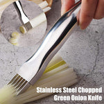 Load image into Gallery viewer, Stainless Steel Chopped Green Onion Knife
