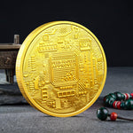 Load image into Gallery viewer, 2018 Bitcoin Commemorative Coins Blockchain Cryptocurrency
