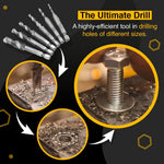 Load image into Gallery viewer, 6pcs Thread Tap Drill Bits Set
