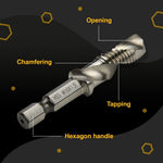Load image into Gallery viewer, 6pcs Thread Tap Drill Bits Set
