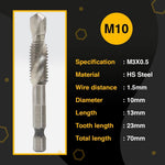 Load image into Gallery viewer, 6pcs Thread Tap Drill Bits Set
