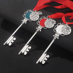 Load image into Gallery viewer, Christmas Santa's Magic Key Hanging Christmas Tree Ornaments Keychain
