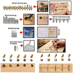 Load image into Gallery viewer, Wood Burning Pyrography Kit

