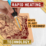 Load image into Gallery viewer, Wood Burning Pyrography Kit
