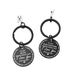 Load image into Gallery viewer, SANK® To My Son/Daughter Keychain (BLACK)
