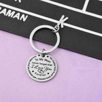 Load image into Gallery viewer, SANK® To My Dad/Mom Keychain (letter pendant)
