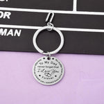 Load image into Gallery viewer, SANK® To My Dad/Mom Keychain (letter pendant)
