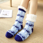 Load image into Gallery viewer, Ultra-plush Non-slip Slipper Socks

