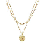Load image into Gallery viewer, Gold Initial Necklaces for Women

