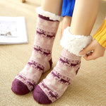 Load image into Gallery viewer, Ultra-plush Non-slip Slipper Socks
