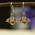 Load image into Gallery viewer, Dancing Bee Earrings
