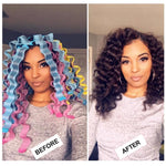 Load image into Gallery viewer, DIY Curl Formers Water Ripple Hair Divider- 12 Pcs
