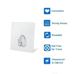 Load image into Gallery viewer, Waterproof Reusable Seamless Sticky Transparent Frosted Hooks
