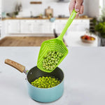 Load image into Gallery viewer, Silicone Kitchen Scoop Colander
