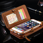 Load image into Gallery viewer, Classic Retro Stand Wallet Case For Phone
