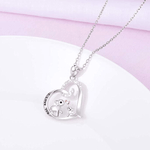 Load image into Gallery viewer, Sterling Silver Elephant Necklace

