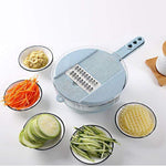 Load image into Gallery viewer, 9 Sets Multi-Function Vegetable Slicer, Blue
