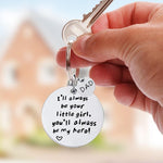 Load image into Gallery viewer, SANK®To my dad keychain（girl）
