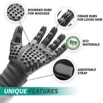Load image into Gallery viewer, Hirundo® Pet Grooming Gloves For Cats, Dogs &amp; Horses - ( 1 pair )
