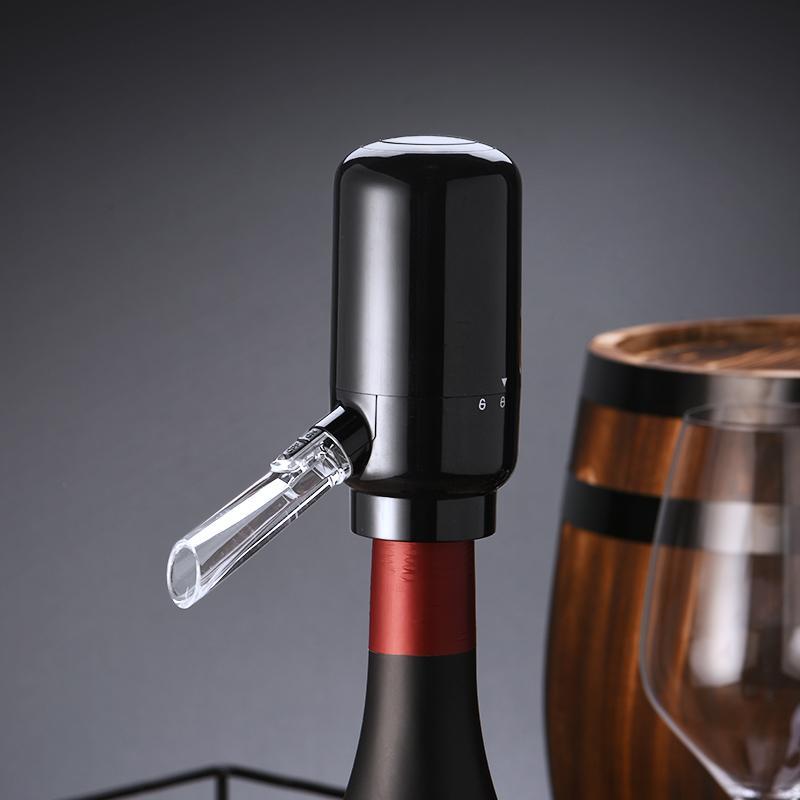 Electronic wine decanter for wine