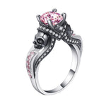 Load image into Gallery viewer, New Black Skull Ring
