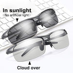 Load image into Gallery viewer, Intelligent photochromic polarized sunglasses 100% UV protection
