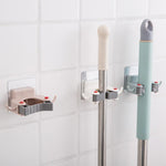 Load image into Gallery viewer, Mop Brush Holder Rack Wall Mount Storage Hook
