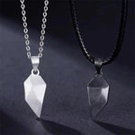 Load image into Gallery viewer, Couple Heart Stitching Necklace（Pendant+necklace set）
