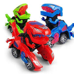 Load image into Gallery viewer, Transforming Dinosaur LED Car (Random color)
