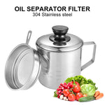 Load image into Gallery viewer, Home Grease Container With Strainer

