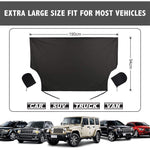 Load image into Gallery viewer, Car Windshield Snow Cover, With 2 Adjustable Car Side Mirror Covers

