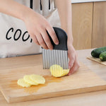 Load image into Gallery viewer, Stainless Steel Crinkle Chopper

