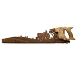 Load image into Gallery viewer, Cut Hand Saw Metal Art
